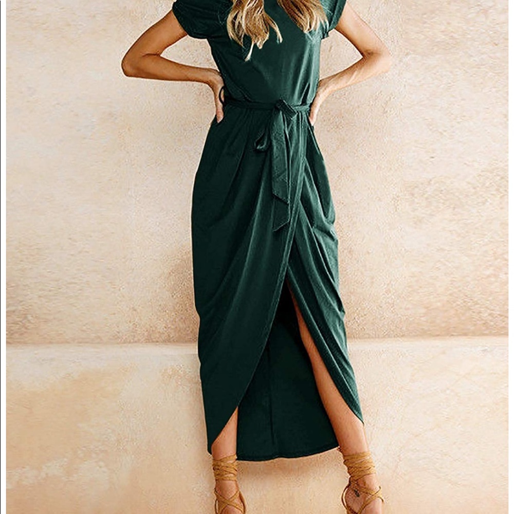 Hunter Green Dress